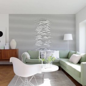 wallpaper for a modern living room views