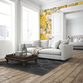 wallpaper for modern living room photo decor