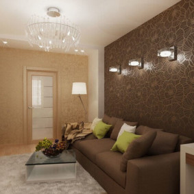 wallpaper for modern living room photo interior