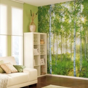 wallpaper for a modern living room interior ideas