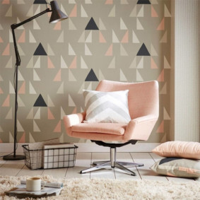 wallpaper for a modern living room