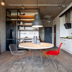 apartamente de studio idei de design în stil loft