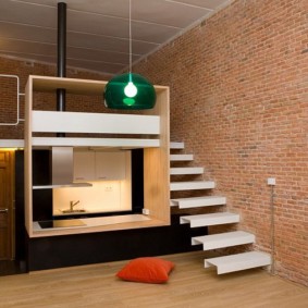 studio apartment in the loft style photo species
