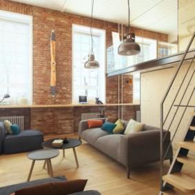 studio apartment loft ideas views