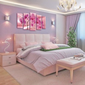غرفة نوم الداخلية بواسطة فنغ شوي