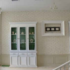 décoration de l'appartement sous briques décoratives types de décor