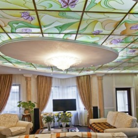 décoration de plafond dans les idées d'appartements
