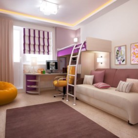 combination of living room and children's photo options