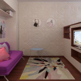 combination of living room and children's ideas design