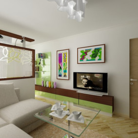 combination of living room and children's idea photo