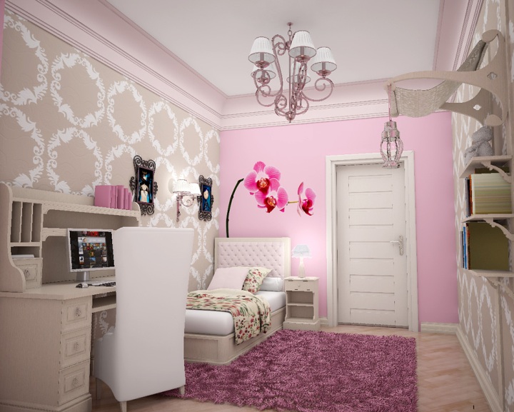 smilškrāsas guļamistabas dizaina foto