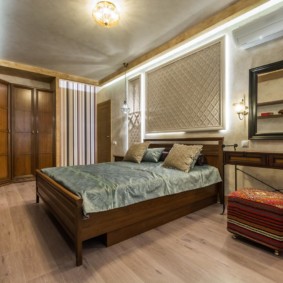 klasik yatak odası fotoğraf dekor