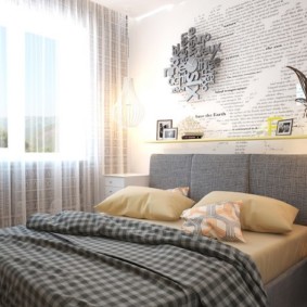 İskandinav yatak odası dekor fikirleri