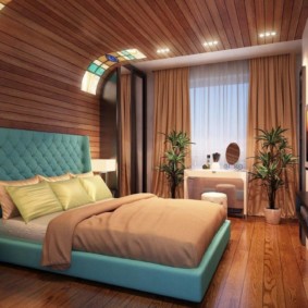 רעיונות פנים לחדר שינה בצבע טורקיז