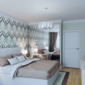 غرفة نوم في خروتشوف الصورة ديكور