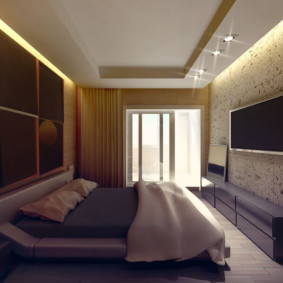 غرفة نوم في خروتشوف تصميم الصور