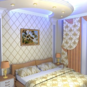 خروتشوف غرفة نوم في أفكار الديكور