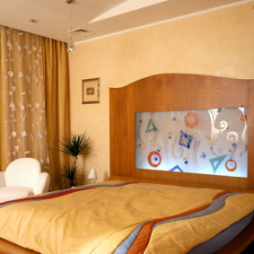Kruşçev yatak odası dekor fikirleri