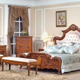 klasik yatak odası görünümleri fikirler