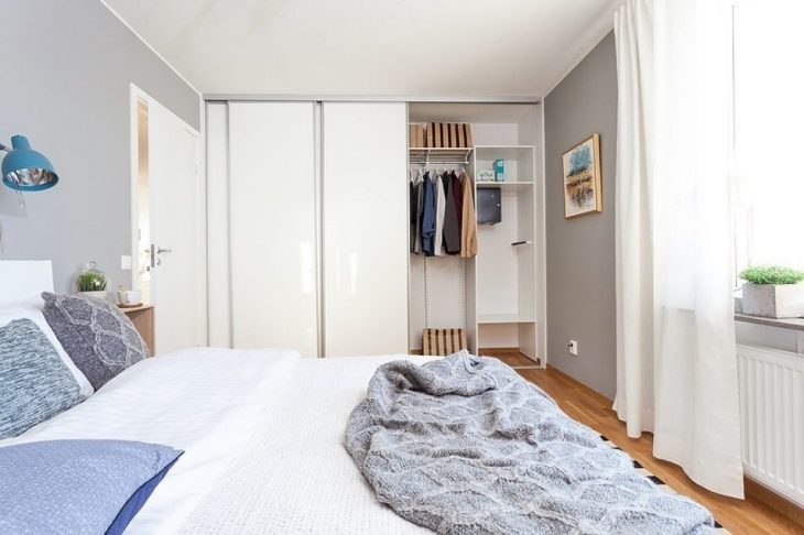İskandinav tarzı yatak odası dekorasyon fikirleri