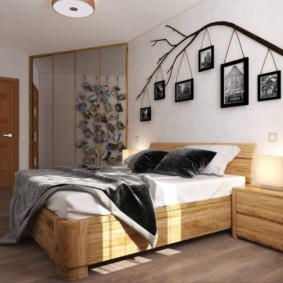 İskandinav yatak odası seçenekleri