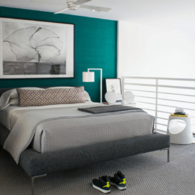 แนวคิดการออกแบบห้องนอนสีเขียว