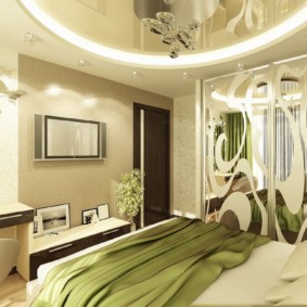ภาพถ่ายประเภทห้องนอนสีเขียว