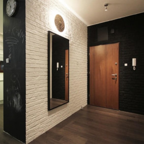 photo de conception de mur de couloir