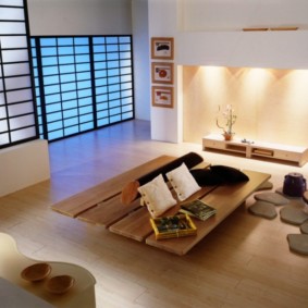 minimalist oturma odası dekor
