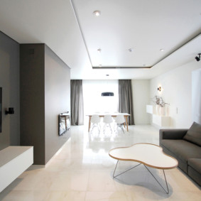 minimalizm oturma odası fikirleri