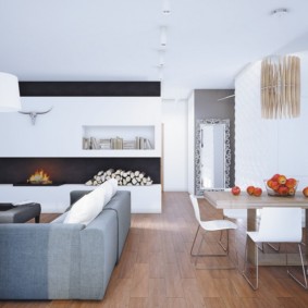 minimalizm tarzı oturma odası iç fotoğraf
