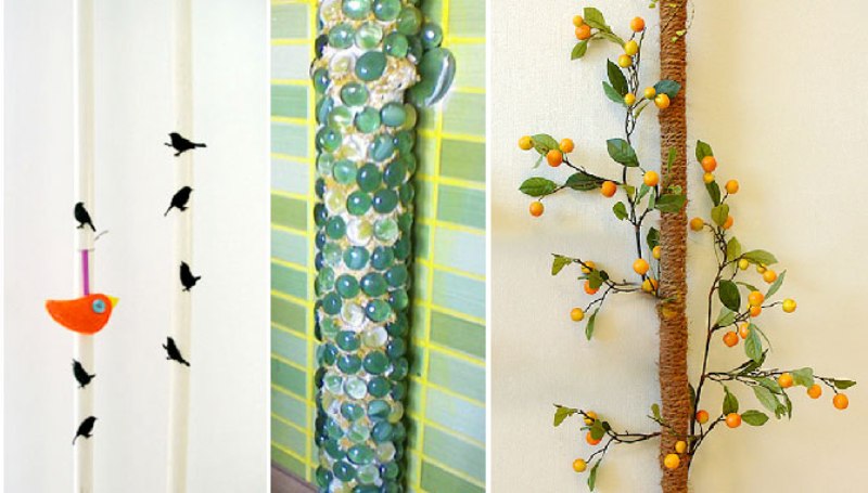 types of gas pipe decor