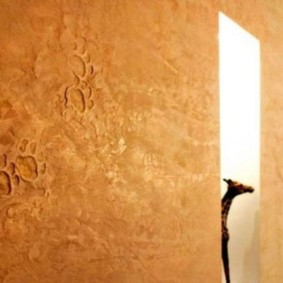 liquid wallpaper in the corridor