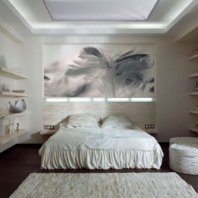 غرفة نوم تصميم 14 متر مربع الصورة