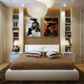 تصميم غرفة نوم 14 متر مربع اختيار السرير