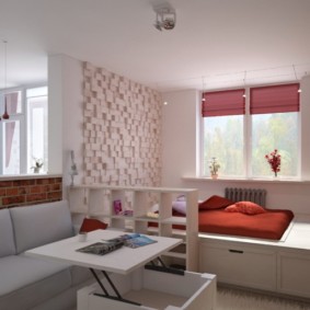 chambre 16 m² design
