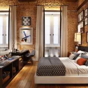 thiết kế phòng ngủ phòng khách 16 mét vuông các loại ý tưởng