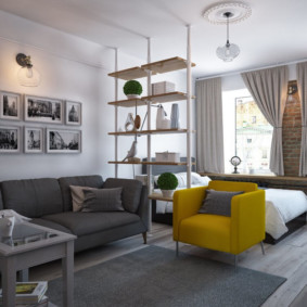living room bedroom design 16 sq m review ideas