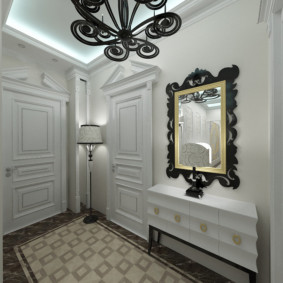 Art Deco tarzı koridor iç