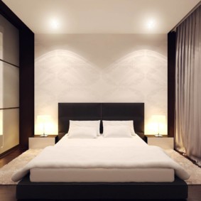 חדר שינה בסגנון מינימליסטי