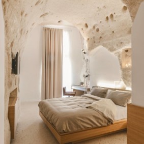 חדר שינה שיק בסגנון מודרני