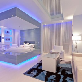 20 kv.m dzīvojamās istabas guļamistabas interjera dizaina idejas
