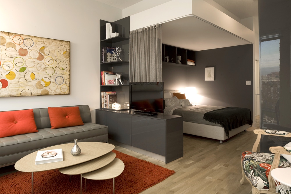 20 sqm living room bedroom interior ideas