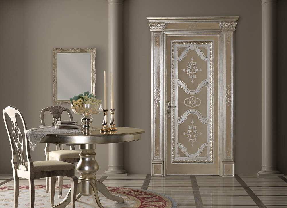 Porte luxueuse pour un intérieur classique