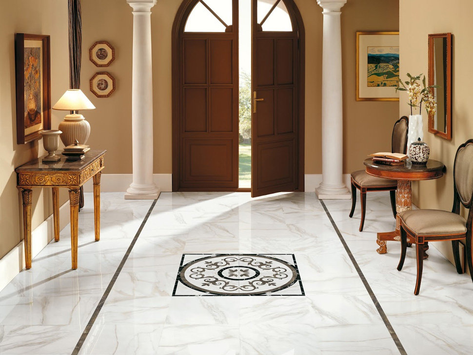 hallway floor tiles