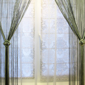 curtains in the kitchen photo interior