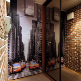 duvar kağıdı ve iç koridor dekoratif taş fikirler türlü