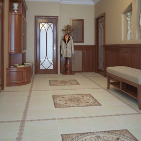 floor tiles in corridor design ideas