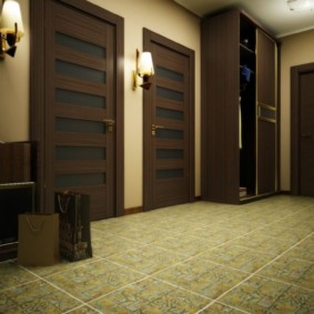 floor tiles in the hallway interior ideas