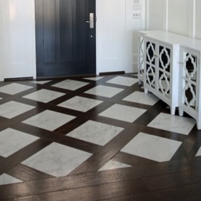 floor tiles in the corridor photo decoration